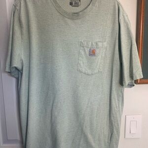 Carhartt Men's Light Green Short Sleeve Tee